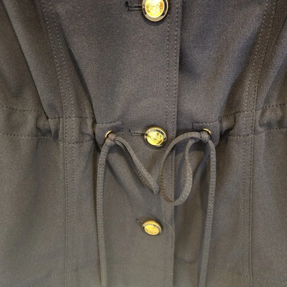 WHBM Tie Waist Shacket, Size 4, Like New - Picture 4 of 8